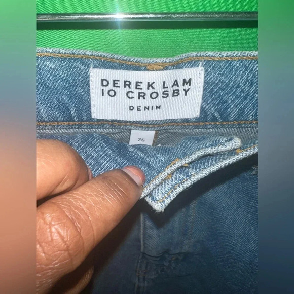 NWT Derek Lam 10 Crosby Denim Skirt size 26 - Picture 6 of 10